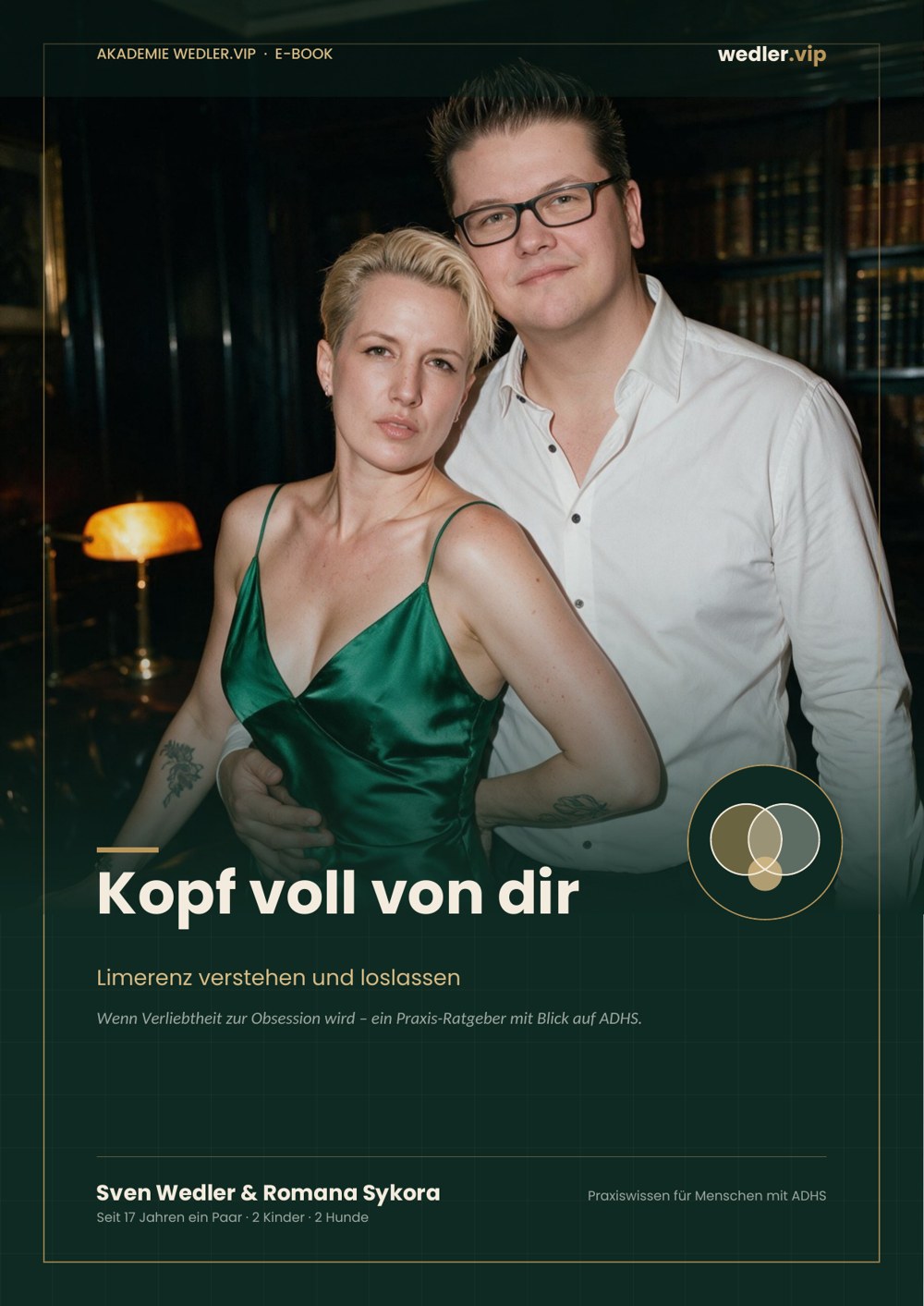 Cover: Kopf voll von dir – Sven Wedler und Romana Sykora, seit 17 Jahren ein Paar